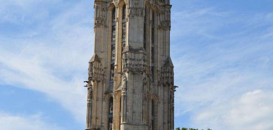 The Saint-Jacques Tower; a sublime building in the heart of Paris