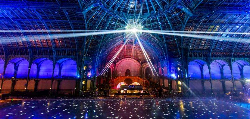 Ice-skating fun at the Grand Palais des Glaces