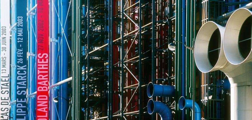 Mona Hatoum, experimental artist, at the Pompidou Centre