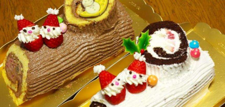 Christmas 2015; beautiful chocolate Yule logs for gourmands in Paris!