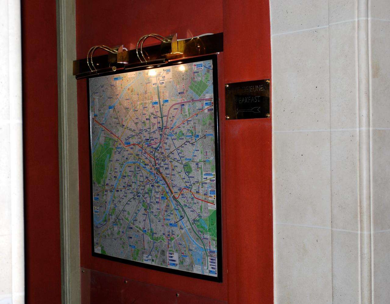 Paris France Hotel - Hotel - Map